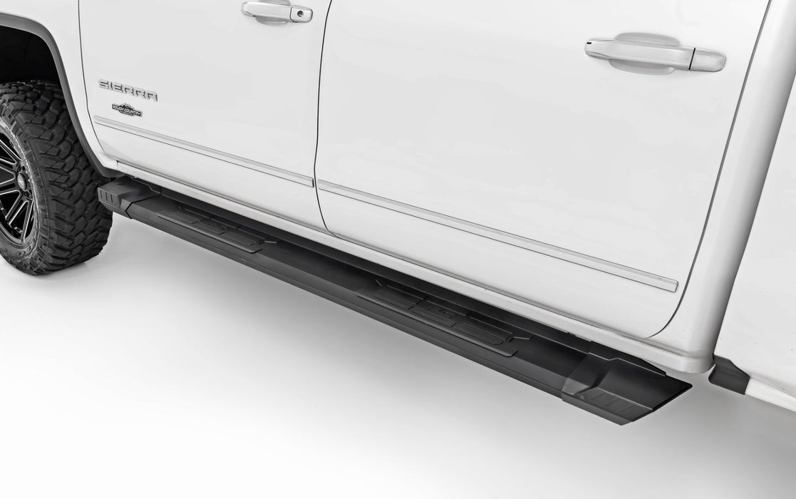 Rough Country HD2 Aluminum Running Boards Chevy/GMC 1500 & 2500HD/3500HD (07 - 19 & Classic) - Recon Recovery