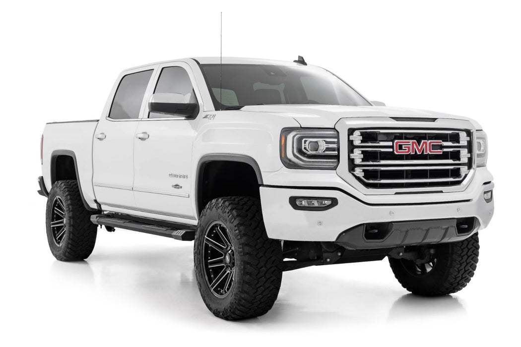 Rough Country HD2 Aluminum Running Boards Chevy/GMC 1500 & 2500HD/3500HD (07 - 19 & Classic) - Recon Recovery