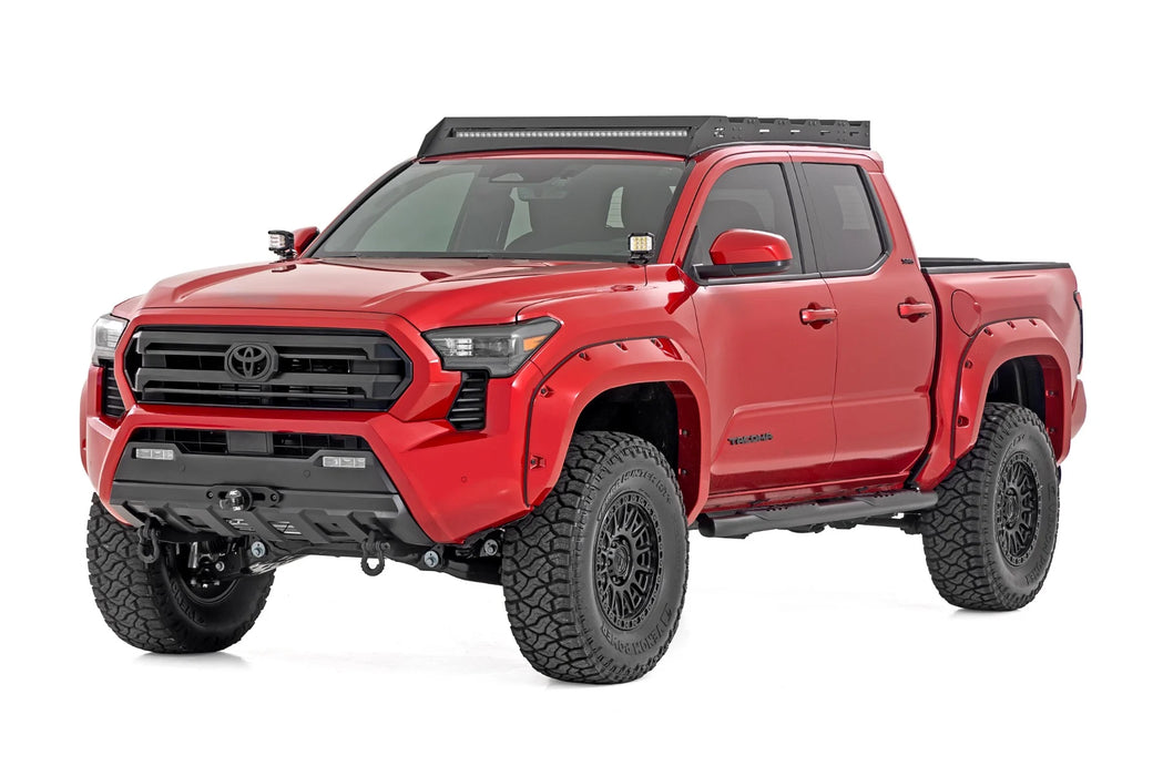 Rough Country Oval Nerf Steps for 2024-2025 Toyota Tacoma Double Cab- Recon Recovery