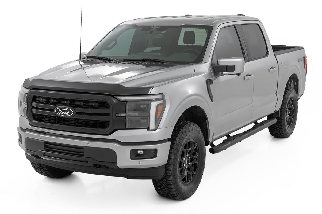 Rough Country No Drill Hood Protector for 2021 - 2026 Ford F - 150 - Recon Recovery