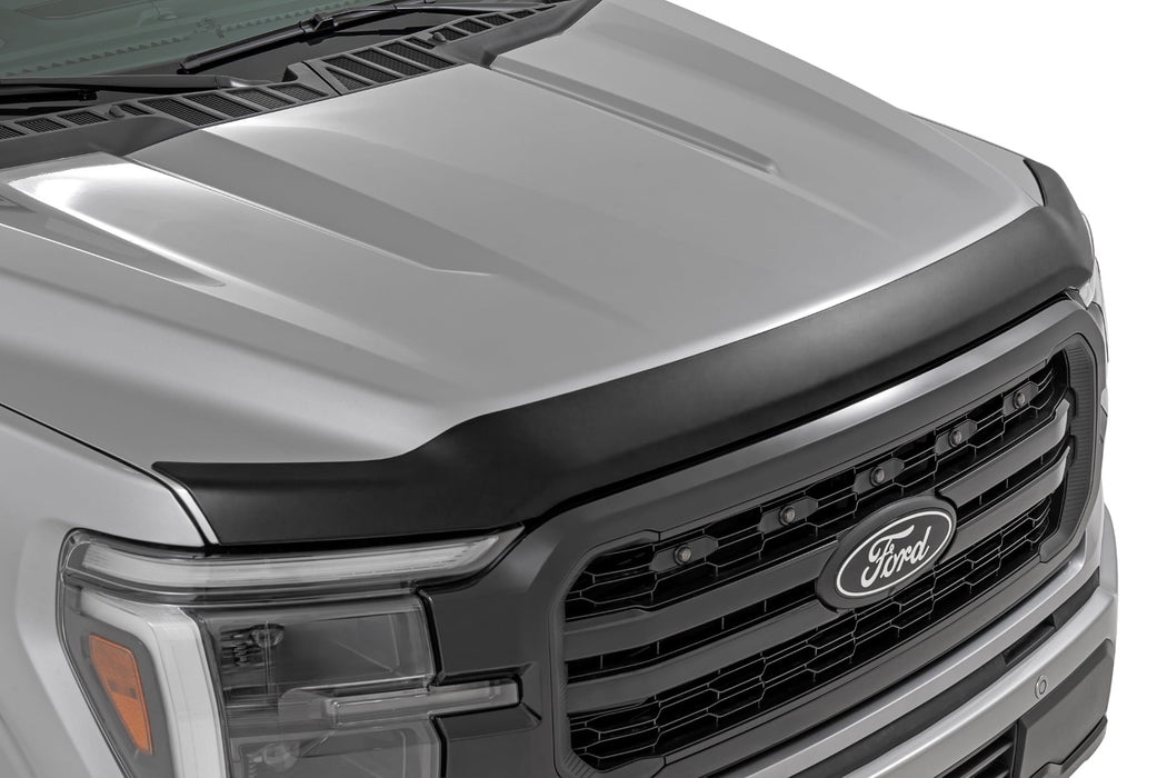 Rough Country No Drill Hood Protector for 2021 - 2026 Ford F - 150 - Recon Recovery