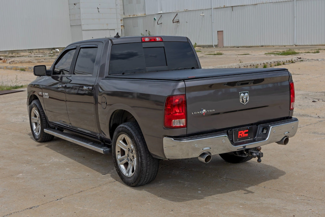 Rough Country Soft Roll Up Bed Cover for 2011 - 2026 Ram 1500 & 2500 - Recon Recovery