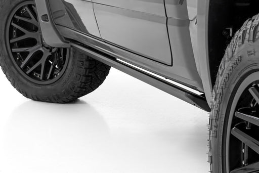 Rough Country Power Running Boards for 2021 - 2024 Ram 1500 & 1500 TRX - Recon Recovery