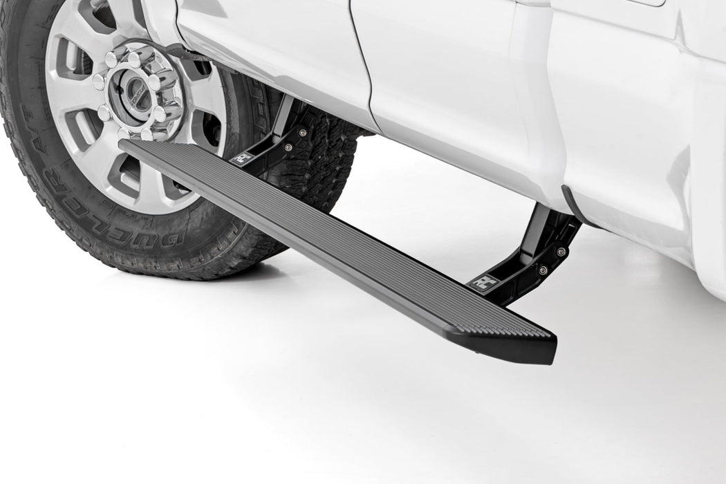 Rough Country Power Running Boards for 2015 - 2026 Ford F - 150/Lightning/F - 250 & F - 350/Raptor - Recon Recovery