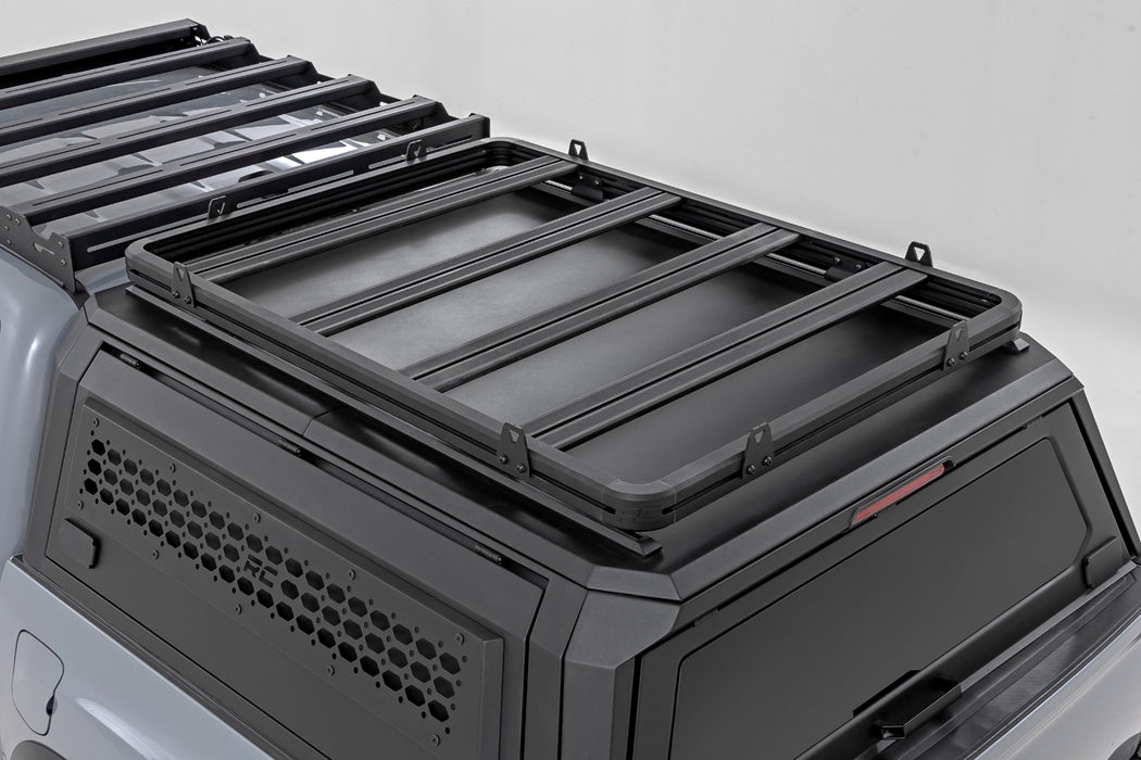 Rough Country Bed Cap Flat Roof Rack for 2016-2023 Toyota Tacoma