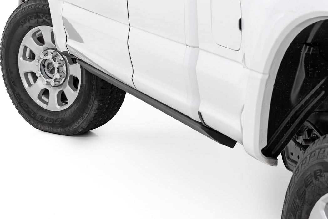 Rough Country Power Running Boards for 2015 - 2026 Ford F - 150/Lightning/F - 250 & F - 350/Raptor - Recon Recovery