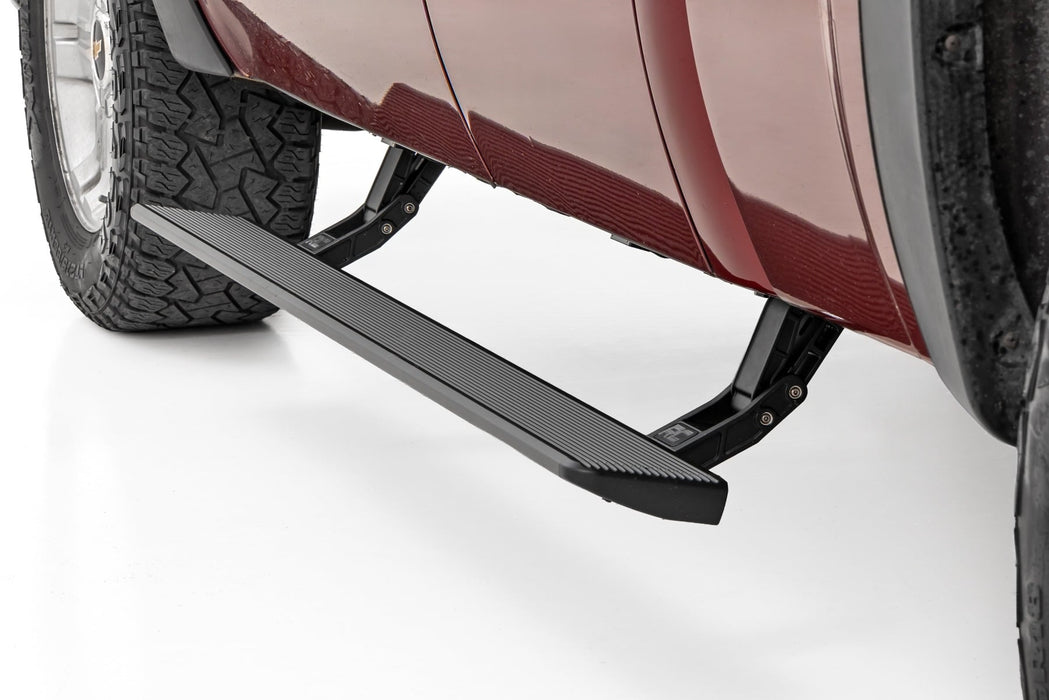 Rough Country Power Running Boards for 2014 - 2018 Chevy/GMC 1500 & 2500HD/3500HD - Recon Recovery