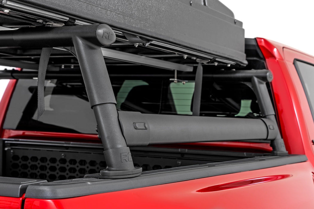 Rough Country Aluminum Overland Bed Rack for 2024 Toyota Tacoma - Recon Recovery