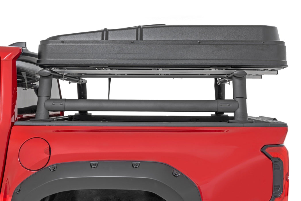 Rough Country Aluminum Overland Bed Rack for 2024 Toyota Tacoma - Recon Recovery