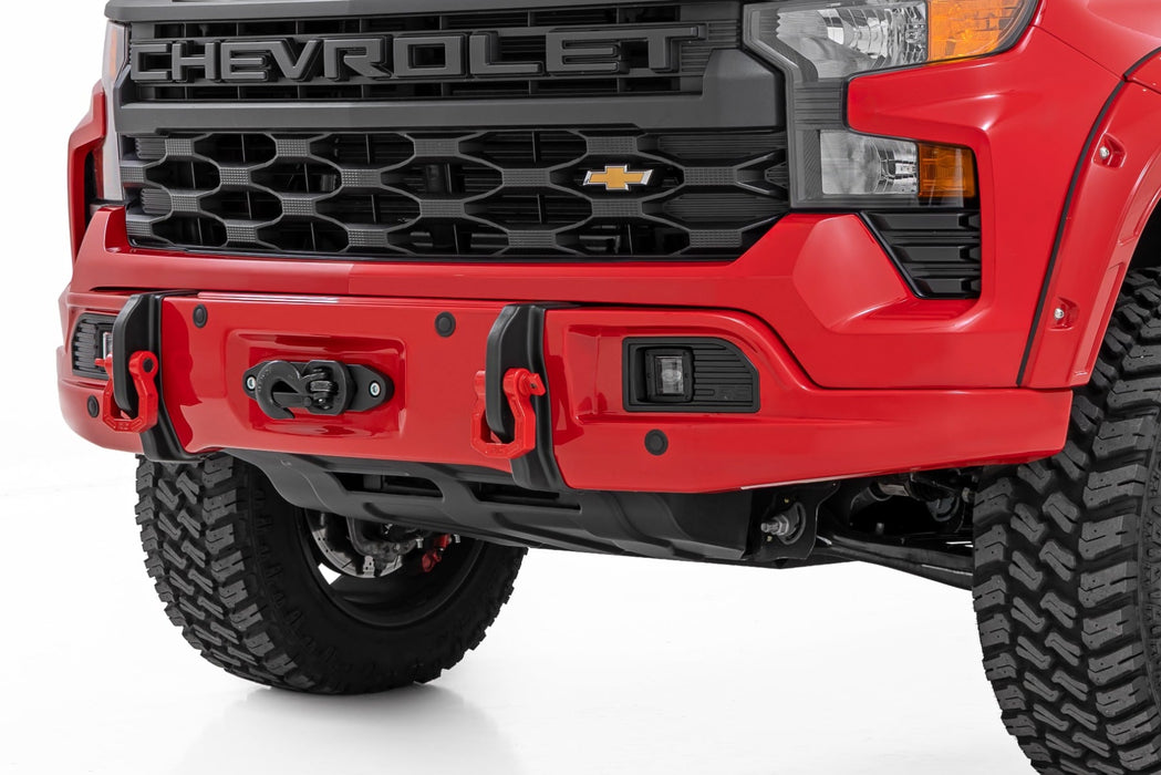 Rough Country Front FXS Bumper for 2023 - 2026 Chevy Silverado 1500 - Recon Recovery