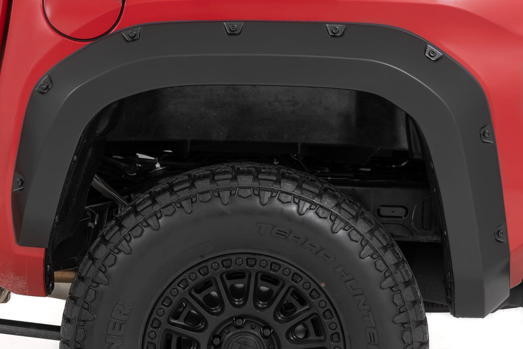 Rough Country Pocket Fender Flares for 2024 - 2026 Toyota Tacoma - Recon Recovery