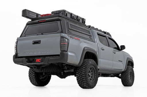 Rough Country Bed Cap Flat Roof Rack for 2016-2023 Toyota Tacoma - Recon Recovery