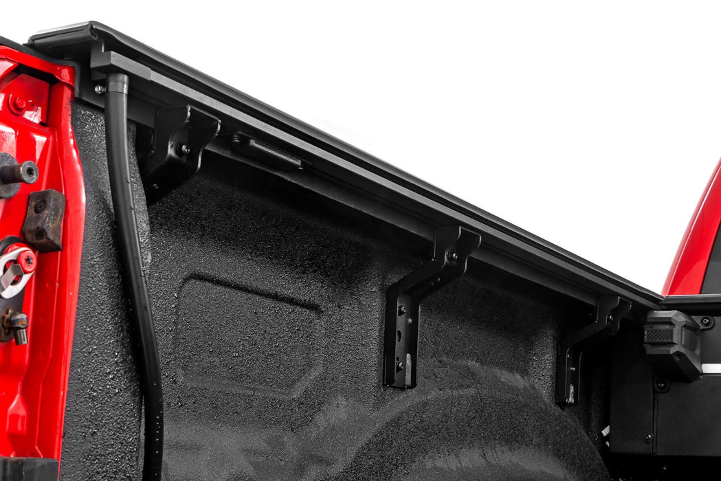 Rough Country Powered Electric Retractable Tonneau Cover for 2019 - 2026 Ram 1500 - 5' 7" Bed - Recon Recovery