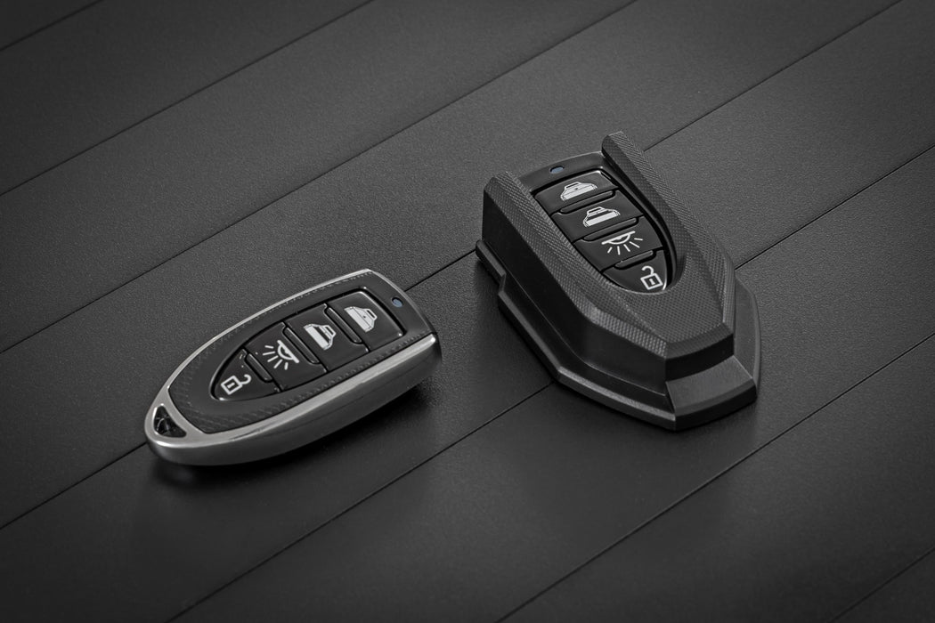 Rough Country Powered Electric Retractable Tonneau Cover for 2021 - 2026 Ram TRX - 5' 7" Bed - Recon Recovery