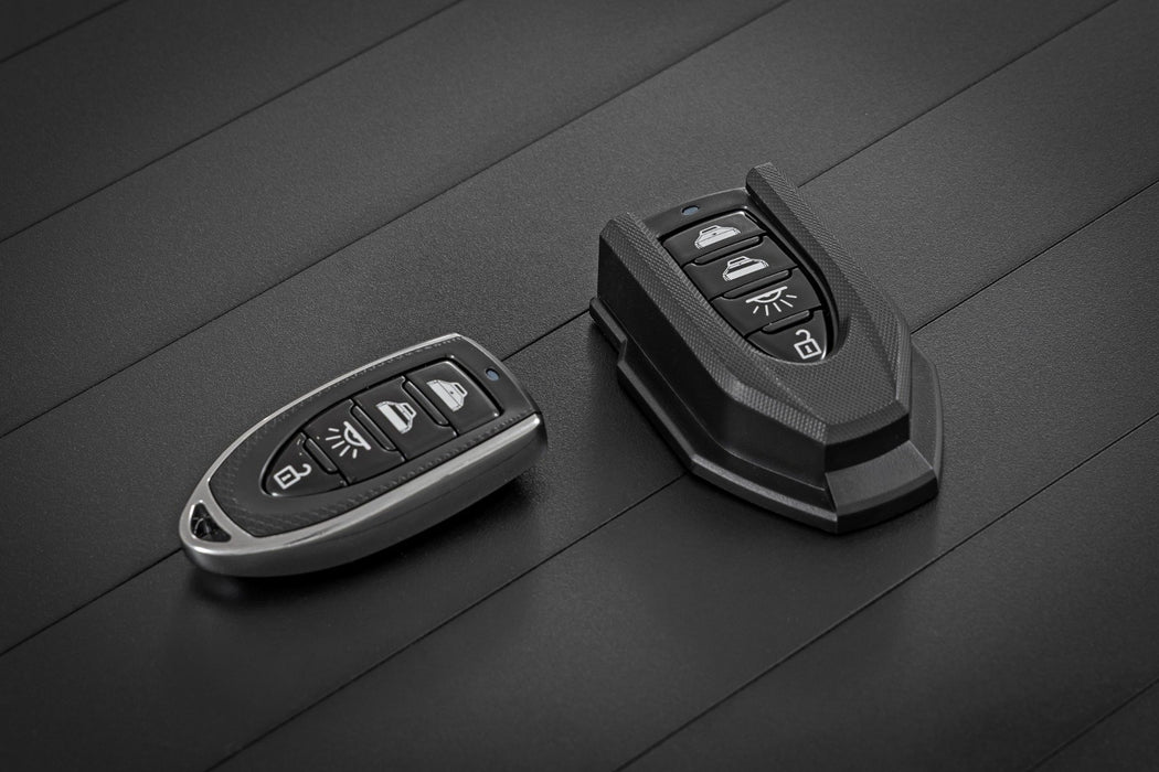 Rough Country Powered Electric Retractable Tonneau Cover for 2019 - 2026 Ram 1500 - 5' 7" Bed - Recon Recovery