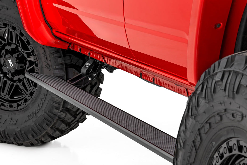 RC Bolt On Power Retractable Running Boards for 2021 - 2026 Ford Bronco 4 Door - Recon Recovery