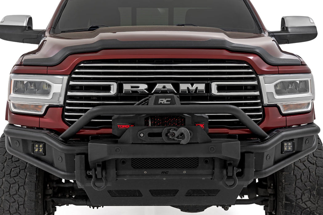 Rough Country No Drill Hood Protector for 2019 - 2026 Ram 2500 & 3500 - Recon Recovery