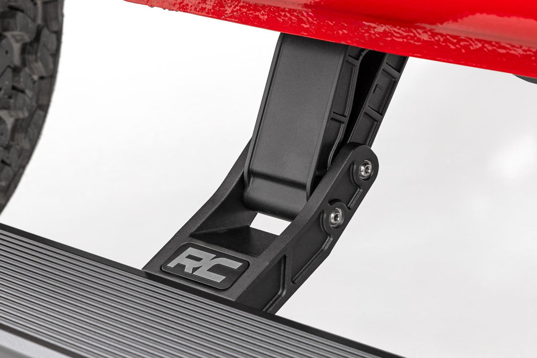 RC Power Retractable Running Boards for 2019 - 2026 GMC Silverado Sierra 1500 2500 3500 - Recon Recovery