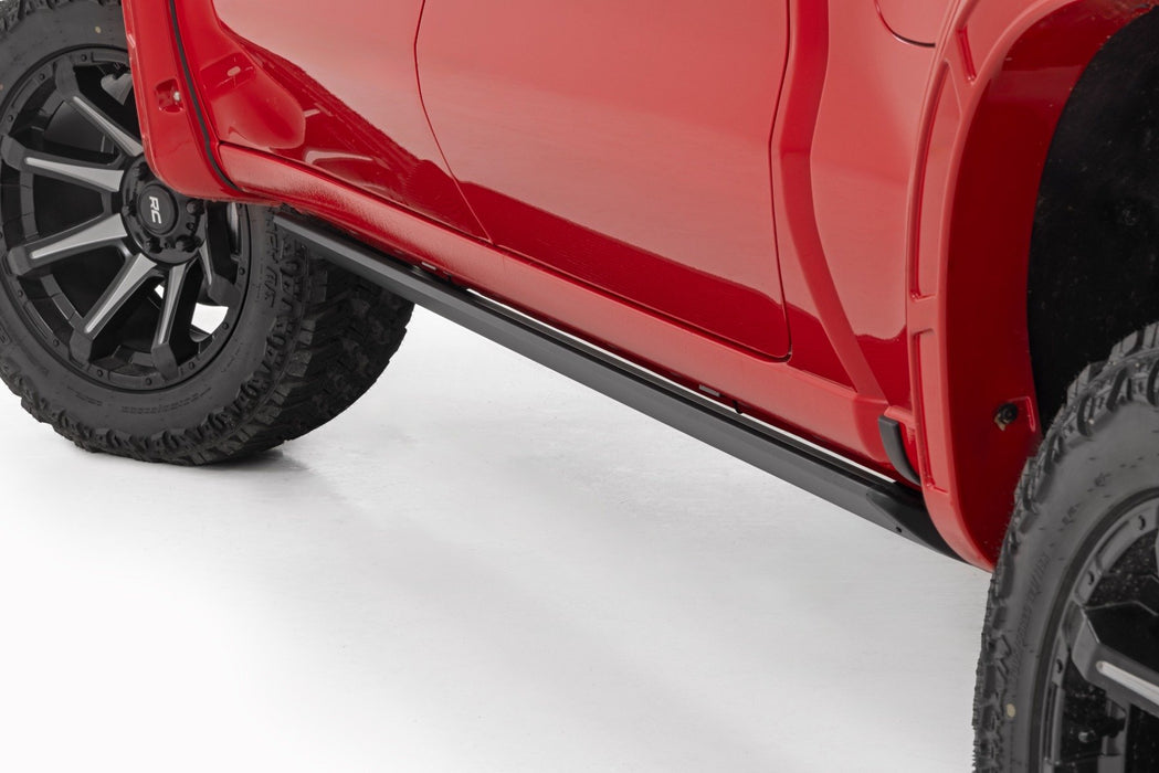 RC Power Retractable Running Boards for 2019 - 2026 GMC Silverado Sierra 1500 2500 3500 - Recon Recovery