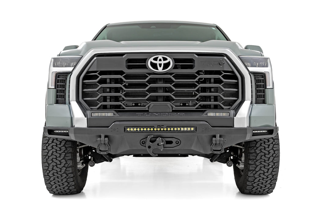 Rough Country Hybrid Front Bumper for 2022 - 2026 Toyota Tundra - Recon Recovery