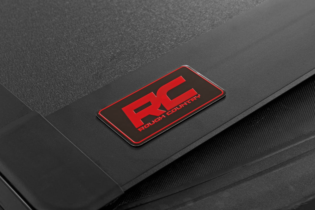 Rough Country Hard Tri - Fold Flip Up Bed Cover for 2015 - 2026 Chevy/GMC Canyon/Colorado - Recon Recovery