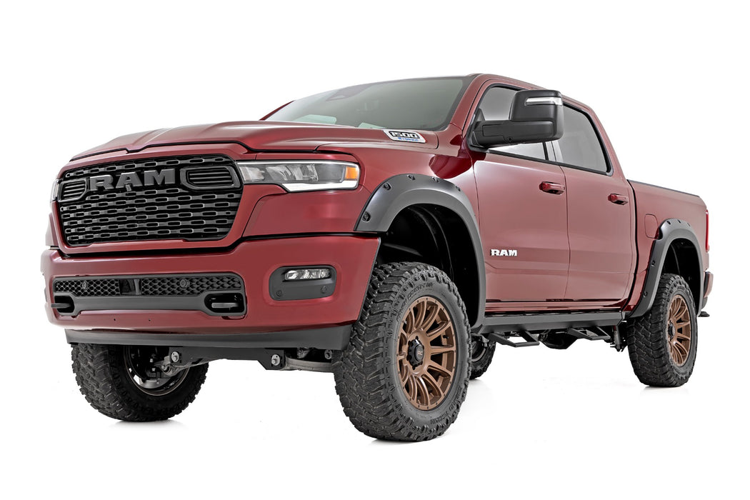 Rough Country Pocket Fender Flares for 2025 - 2026 Ram 1500 - Recon Recovery