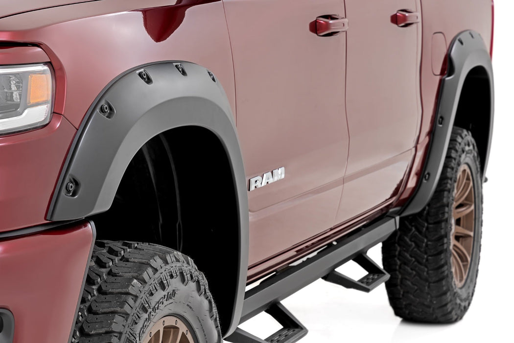 Rough Country Pocket Fender Flares for 2025 - 2026 Ram 1500 - Recon Recovery