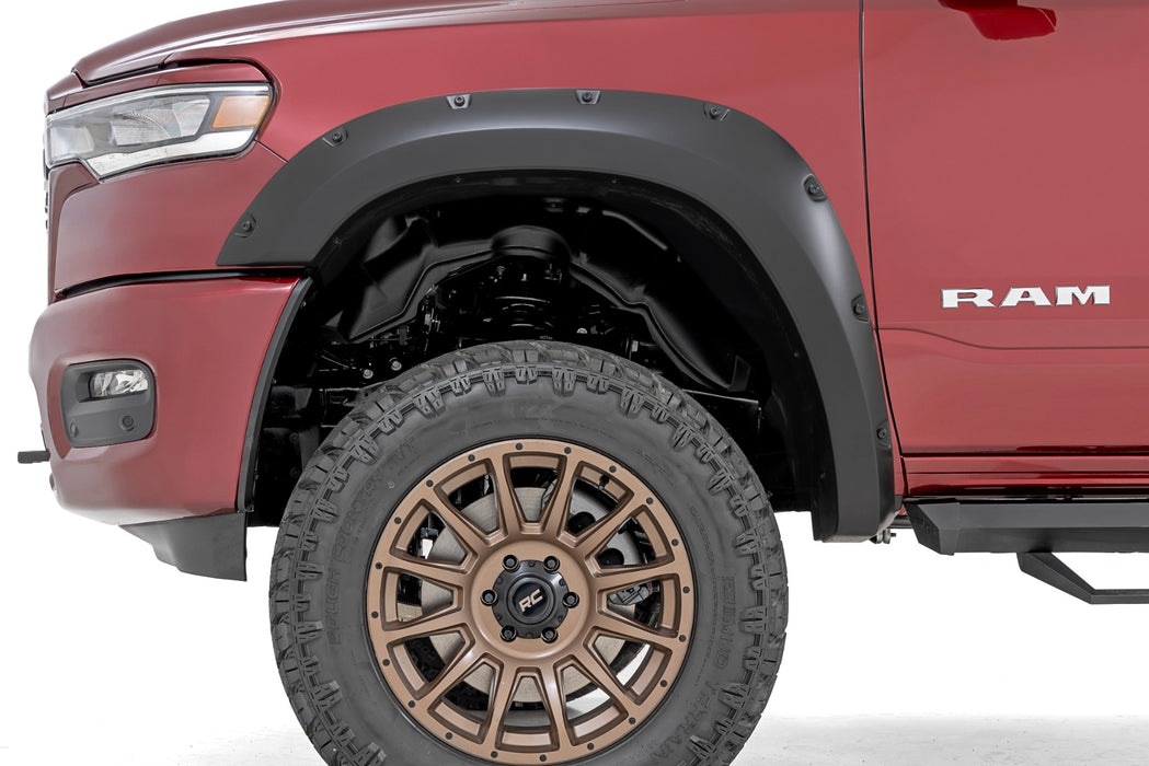 Rough Country Pocket Fender Flares for 2025 - 2026 Ram 1500 - Recon Recovery