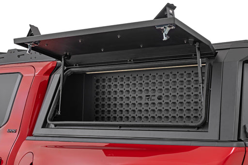 Rough Country Bed Cap Molle Panel Storage Bin + LED Lighting | 2024–2026 Toyota Tacoma - Recon Recovery