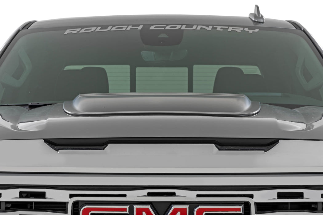 Rough Country Hood Scoop for 2019 - 2026 GMC Sierra 1500 - Recon Recovery
