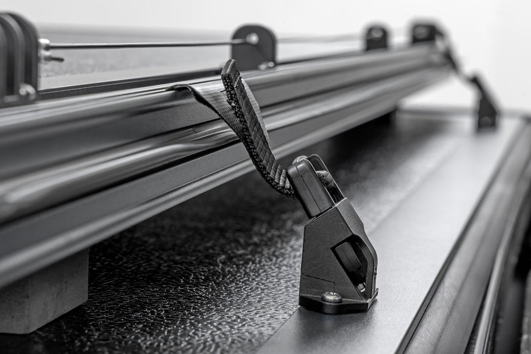 Rough Country Low Profile Tri Fold Aluminum Tonneau Cover for 2017 - 2025 Ford F - 250 & F - 350 - Recon Recovery