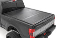 Rough Country Low Profile Tri Fold Aluminum Tonneau Cover for 2017 - 2025 Ford F - 250 & F - 350 - Recon Recovery