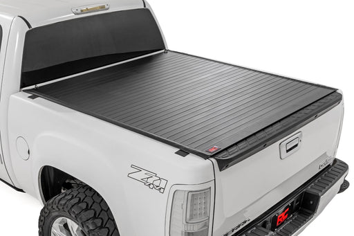 Rough Country Hard Roll Up Bed Cover for 2007 - 2013 Chevy/GMC Sierra/Silverado 1500 - Recon Recovery
