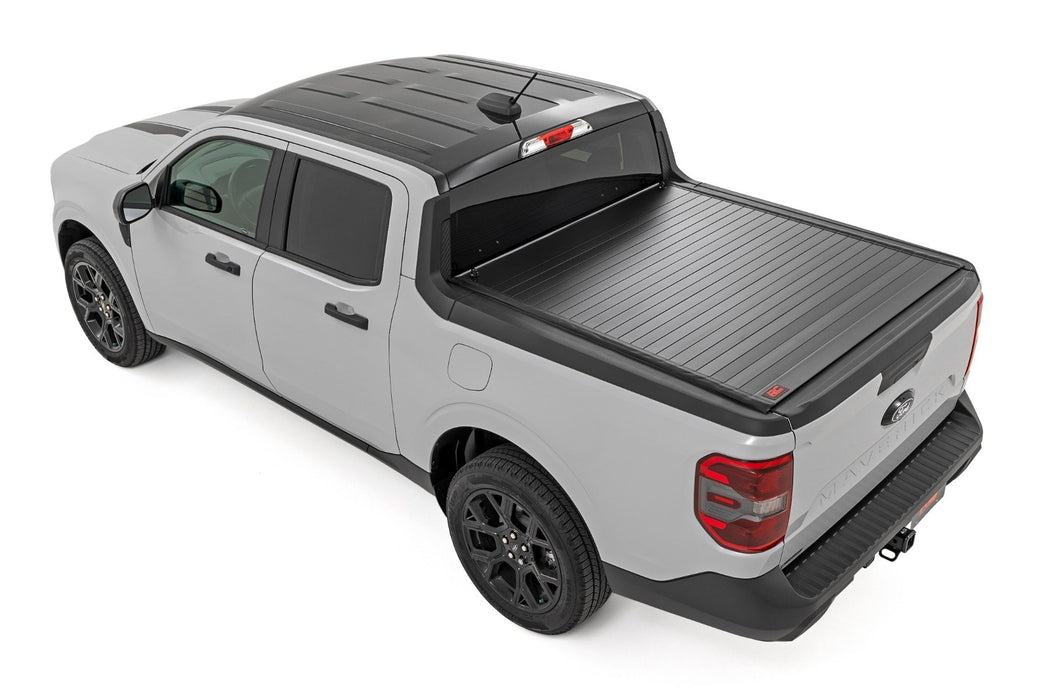 Rough Country Hard Roll Up Tonneau Cover for 2022 - 2026 Ford Maverick - Recon Recovery