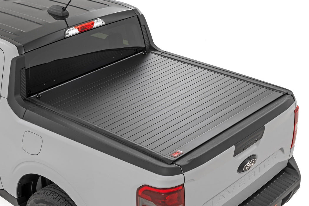 Rough Country Hard Roll Up Tonneau Cover for 2022 - 2026 Ford Maverick - Recon Recovery