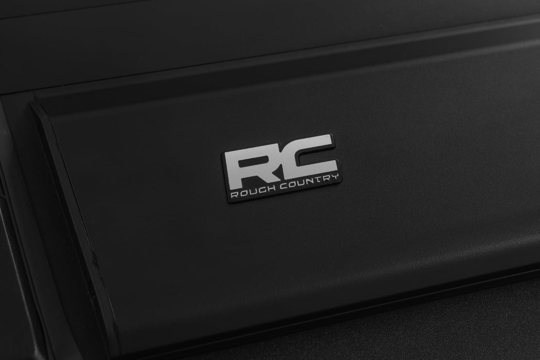 Rough Country Manual Retractable Bed Tonneau Cover for 2014-2018 GM Silverado & Sierra 1500