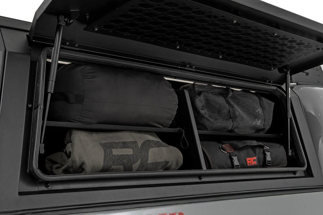 Rough Country Modular Stainless Steel Bed Cap for 2016 - 2023 Toyota Tacoma 5′ Bed - Recon Recovery