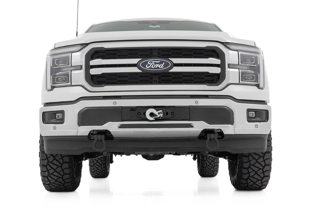 Rough Country Hidden Winch Mount for 2021 - 2026 Ford F - 150 - Recon Recovery