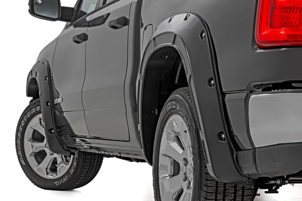 Rough Country Defender Fender Flares for 2025 - 2026 Ram 1500 - Recon Recovery
