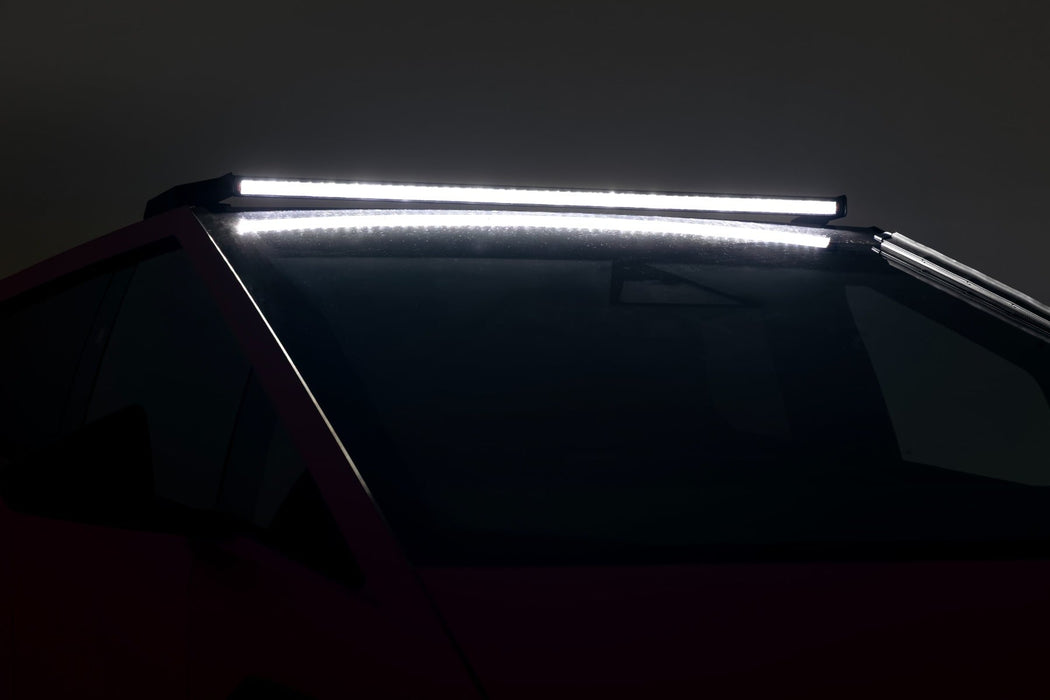 Rough Country Bolt On 50" LED Light Kit for 2024-2026 Tesla Cybertruck | 24,300 Lumens - Recon Recovery