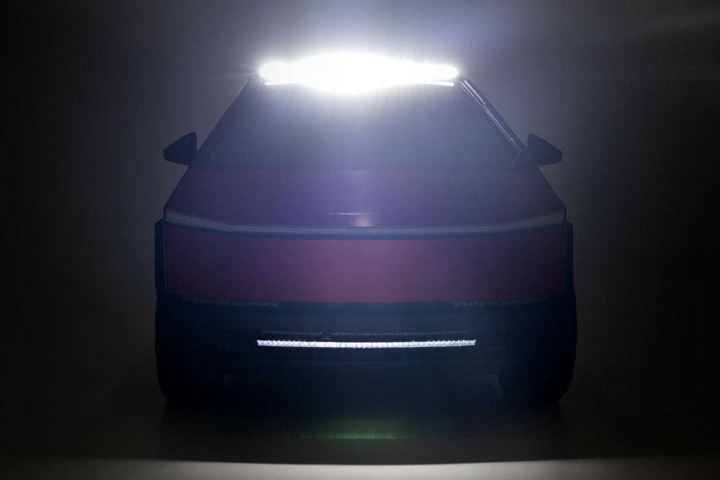 Rough Country Bolt On 50" LED Light Kit for 2024-2026 Tesla Cybertruck | 24,300 Lumens - Recon Recovery