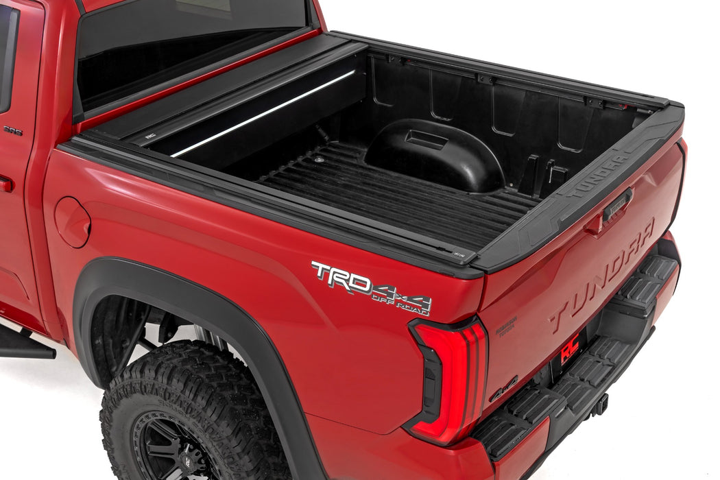 RC Powered Electric Retractable Tonneau Cover for 2022 - 2026 Toyota Tundra Short Bed - Recon Recovery