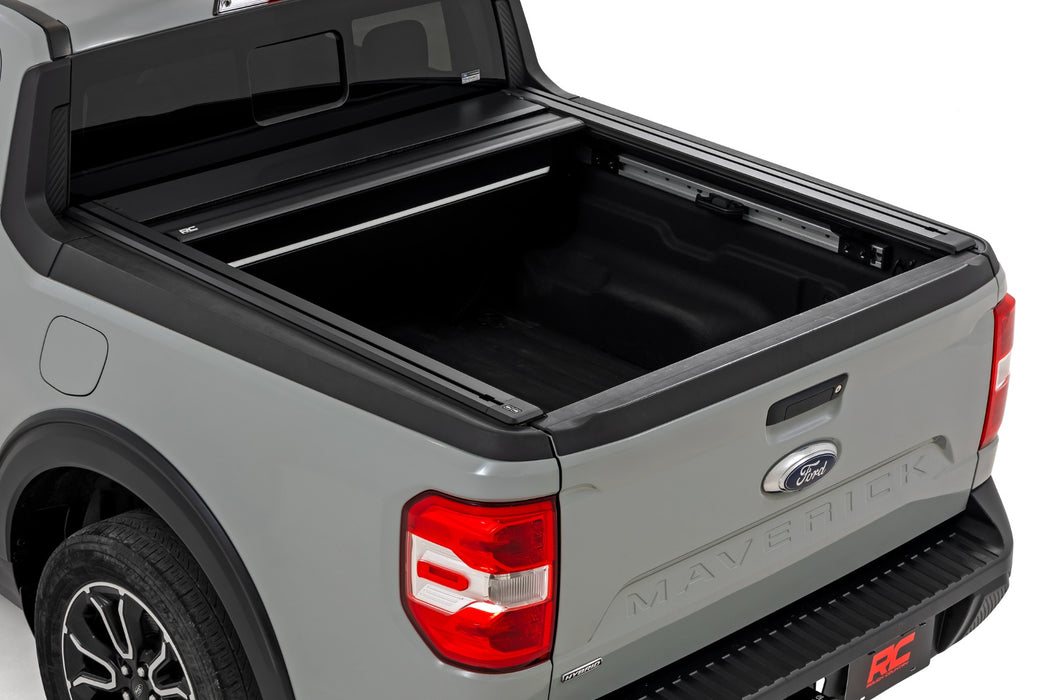 Rough Country Powered Retractable Bed Tonneau Cover for 2022-2026 Ford Maverick