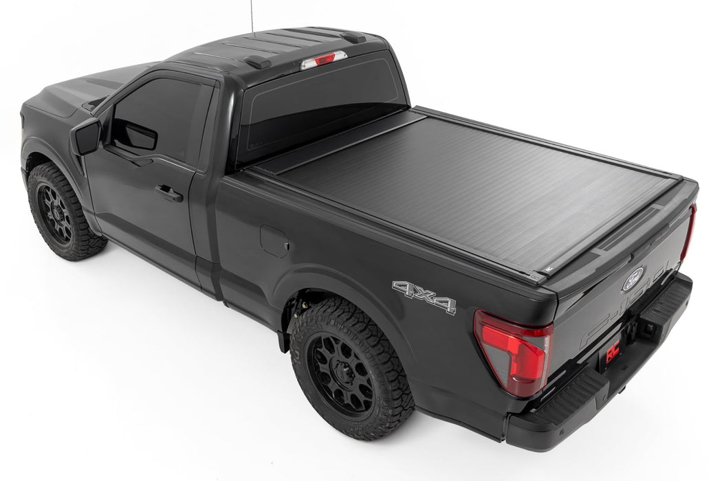 Rough Country Powered Retractable Bed Cover for 2022 - 2026 Ford F - 150 & F - 150 Lightning - Recon Recovery