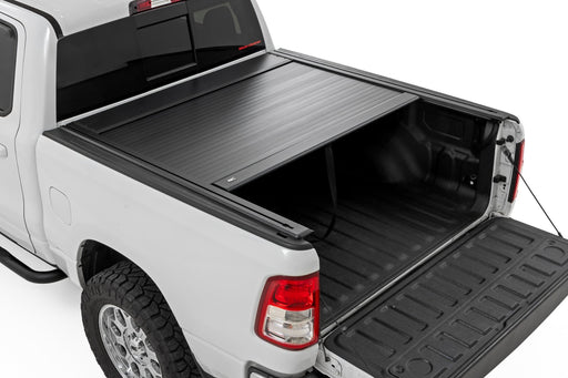 Rough Country Manual Retractable Bed Tonneau Cover for 2019-2026 Ram 1500 & TRX - Recon Recovery
