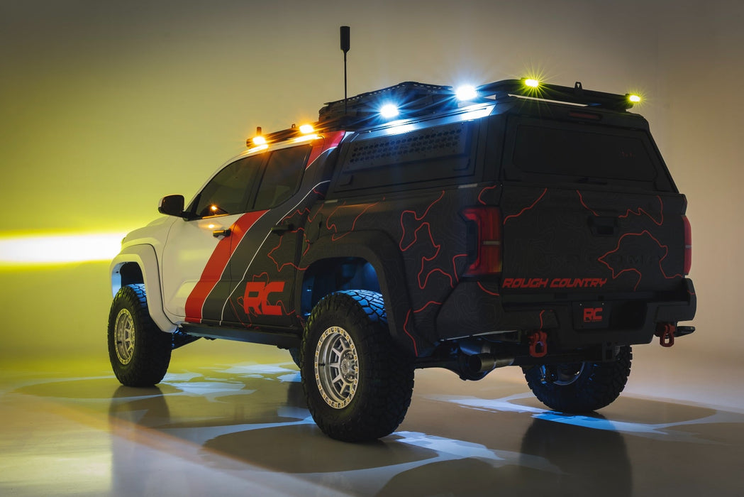 Rough Country Bed Cap Roof Rack | Toyota Tacoma 2024-2026
