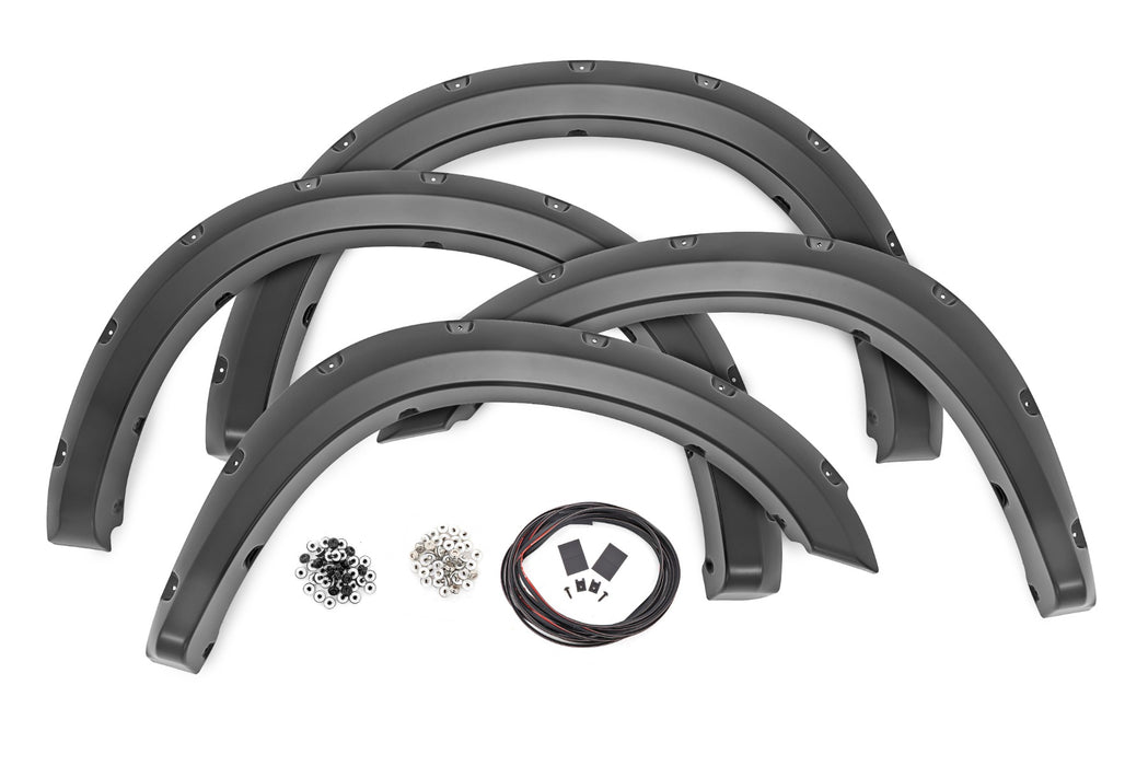 Rough Country Pocket Fender Flares for 2011 - 2018 Ram 2500 & 3500 - Recon Recovery