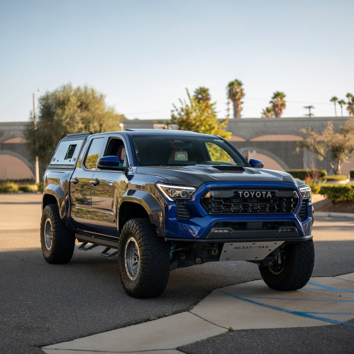 OPENROAD Bolt On Bed Cap with Sliding Side and Front Windows for 2024-2026 Toyota Tacoma - Recon Recovery
