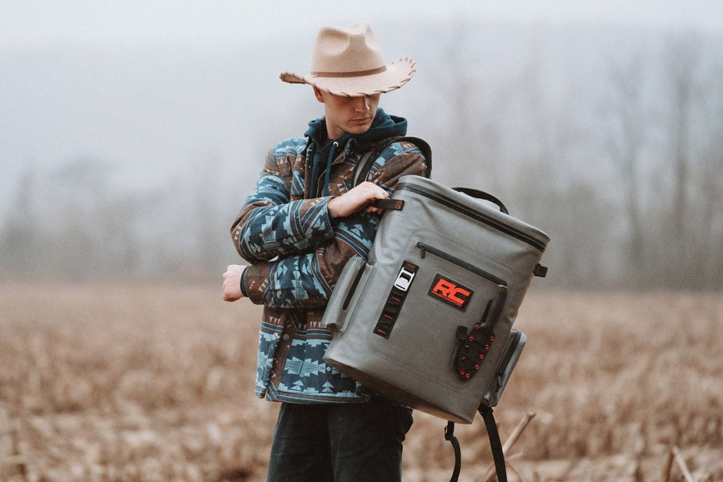 Rough Country Insulated 24 Can Backpack Waterproof Cooler - Recon Recovery