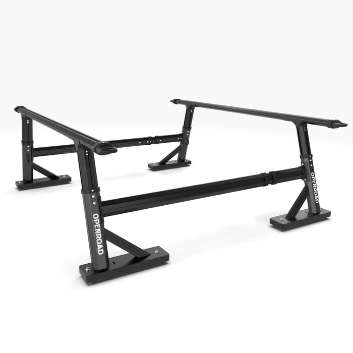 OPENROAD Adjustable Truck Bed Rack | Heavy - Duty Overland Rack System - Recon Recovery